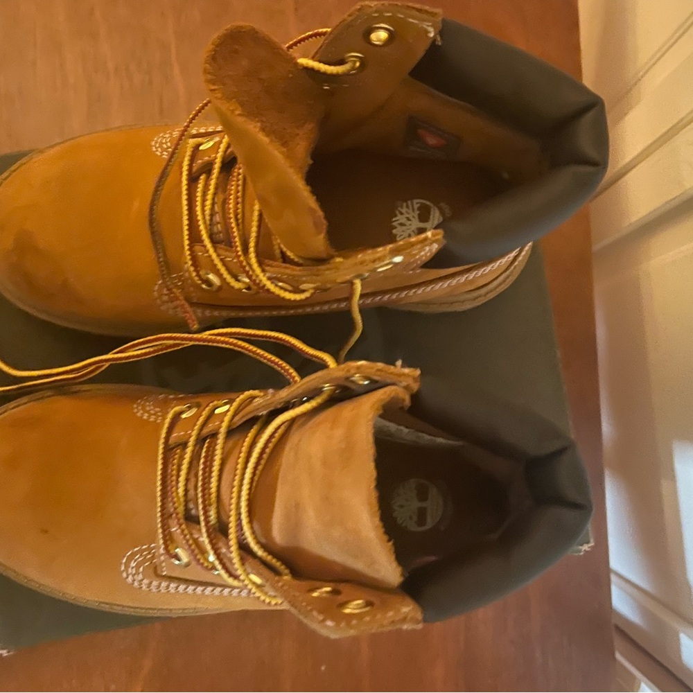 Timberland premium 6 in waterproof boot wheat nubuck - Toddler - Picture 4 of 6